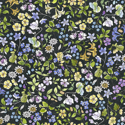 Precut Fabric Fat Quarter Bundle Drawn to Birds by Jane Maday for QT Fabrics - 13 Fat Quarters