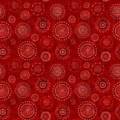 Precut Fabric Fat Quarters Holly Jolly by Morris Creative Group for QT Fabrics - 15 Fat Quarters