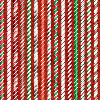 Precut Fabric Fat Quarters Holly Jolly by Morris Creative Group for QT Fabrics - 15 Fat Quarters