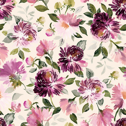 Layer Cake Quilting Fabric Dahlia Dreams Collection QT Fabrics - 42 Pieces