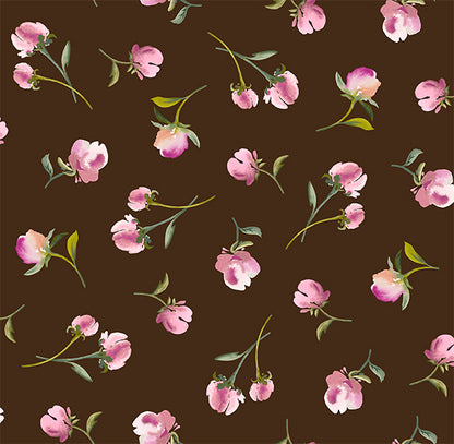 Layer Cake Quilting Fabric Dahlia Dreams Collection QT Fabrics - 42 Pieces