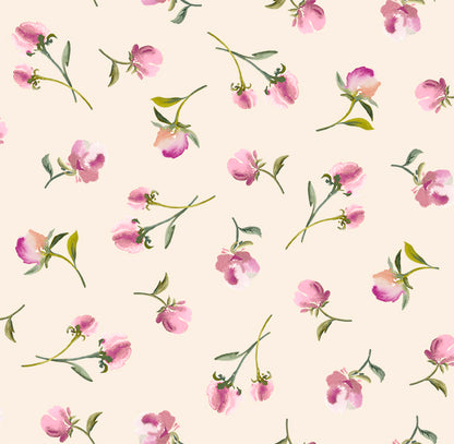 Layer Cake Quilting Fabric Dahlia Dreams Collection QT Fabrics - 42 Pieces