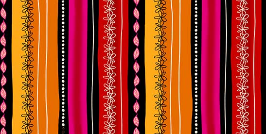 Jelly Roll Quilting Fabric Blooms of Joy Collection QT Fabrics - 40 Pieces