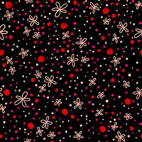 Jelly Roll Quilting Fabric Blooms of Joy Collection QT Fabrics - 40 Pieces