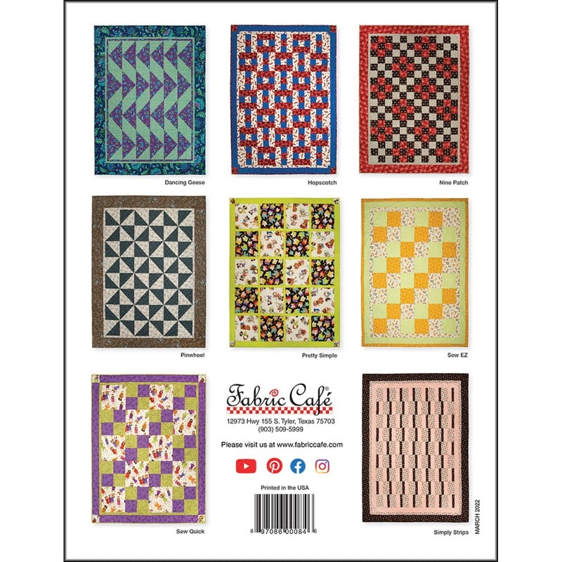 3 Yard Quilt Favorites Book by Donna Robertson