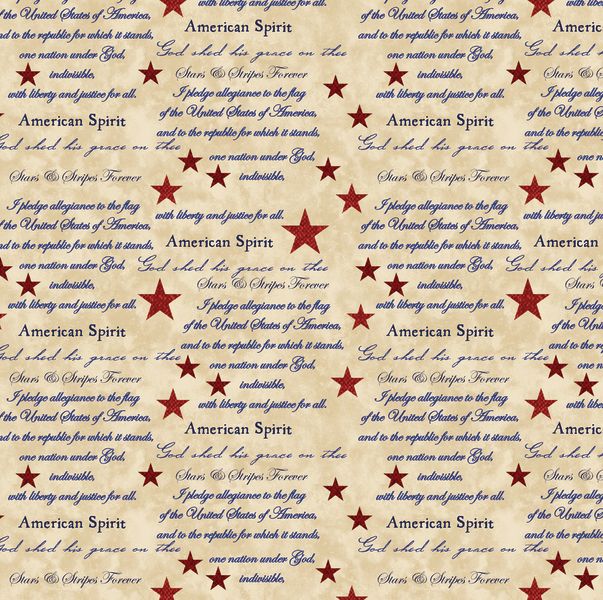 Precut Fabric Layer Cake American Spirit Collection by Cheryl Haynes for Benartex Traditions - 10" Squares