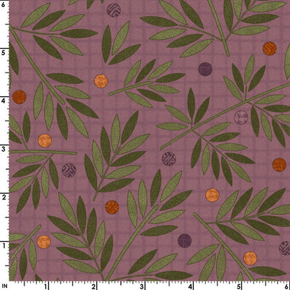 2 1/2" Flannel Fabric Design Roll - AUTUMN HARVEST by Bonnie Sullivan for Maywood Studio