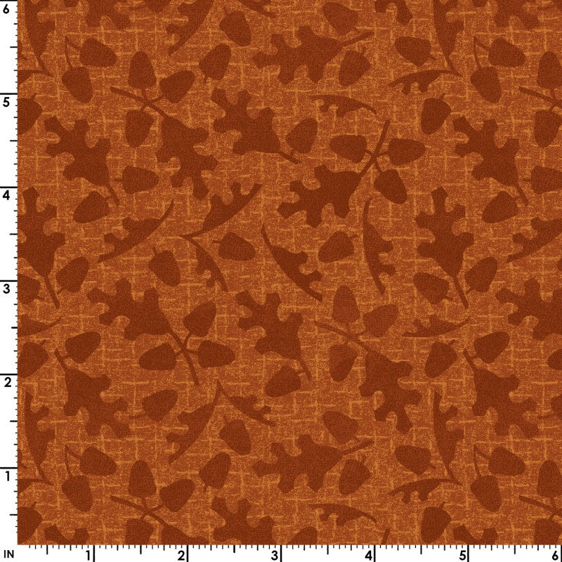 2 1/2" Flannel Fabric Design Roll - AUTUMN HARVEST by Bonnie Sullivan for Maywood Studio