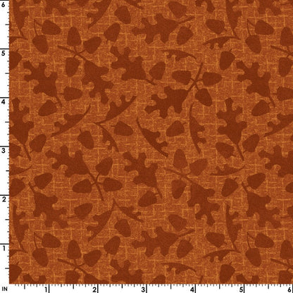 2 1/2" Flannel Fabric Design Roll - AUTUMN HARVEST by Bonnie Sullivan for Maywood Studio