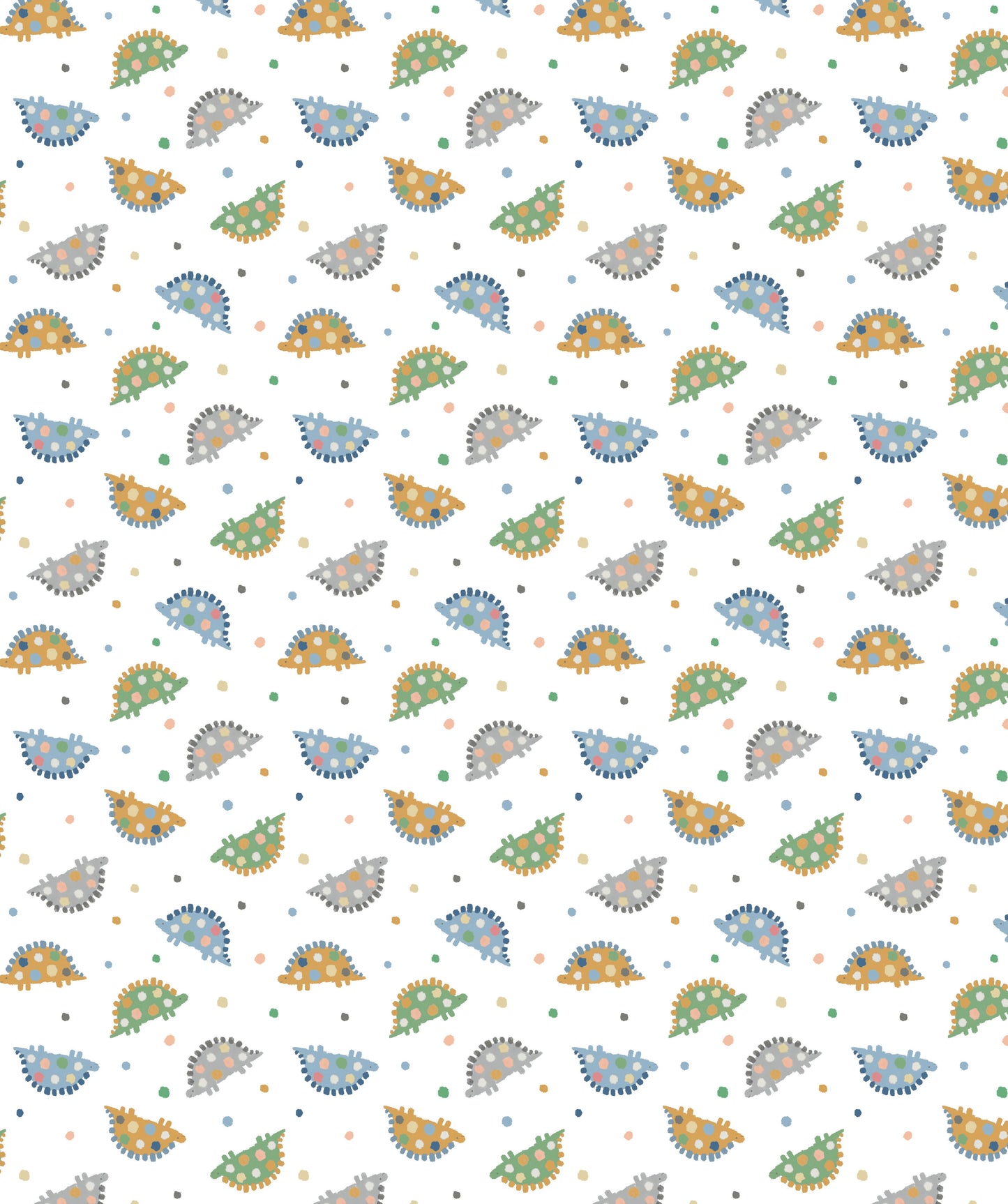 16 Fat Quarter Bundle - Baby Dino Collection - Benartex Comfort Flannel