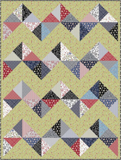 Benartex Fabric Design Roll BANDANA MEDLEY Strip-Pies Rockstar Sewing & Martha Campbell Pullen - 2 1/2" Fabric Strip Set