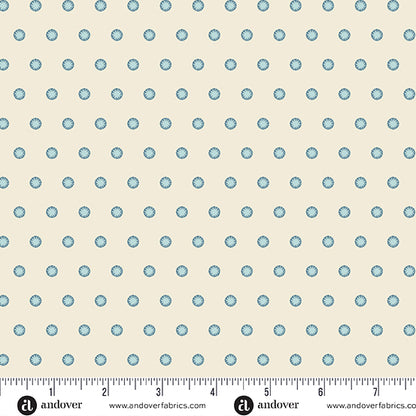 2 1/2" Fabric Design Roll - BEACH HOUSE by Edyta Sitar of Laundry Basket Quilts for Andover Makower UK