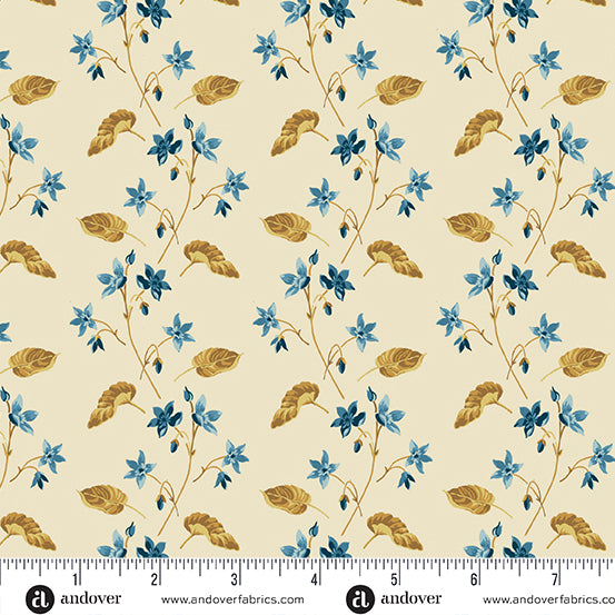 2 1/2" Fabric Design Roll - BEACH HOUSE by Edyta Sitar of Laundry Basket Quilts for Andover Makower UK