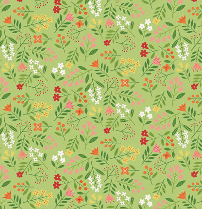 Fabric Layer Cake Blooming Color I by Wolff Paper for Benartex Project X - 10" Squares