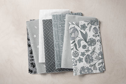 Fat Quarter Bundle Quilting Fabric | Botanica Fabric Collection | 19 Pieces