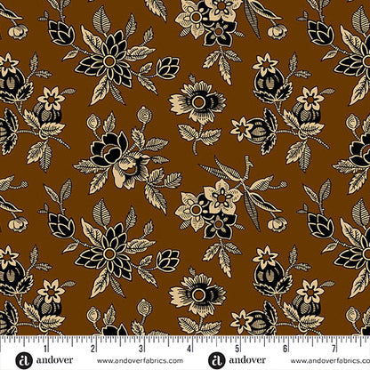 Precut Fabric Fat Quarter Bundle Bridgeport Collection by Jo Morton for Andover Fabrics - 28 Different Fat Quarters