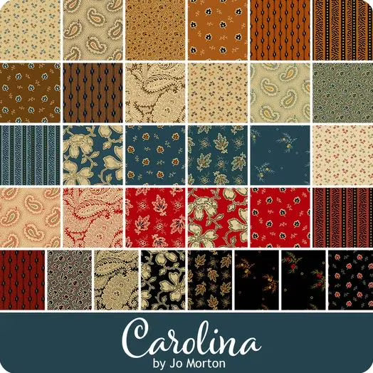 Quilting Fabrics Jo Morton's Carolina Collection 5" Charm Pack | Andover - 42 Pieces
