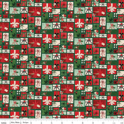 Precut Fabric Fat Quarter Pack Charming Christmas by Kelsey Carlson for Riley Blake Designs - 24 Fat Quarters