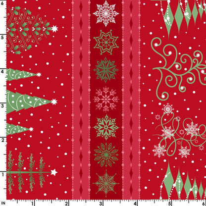 CHRISTMAS NIGHT By Monique Jacobs - Layer Cake by Maywood Studio - 42 - 10" Squares