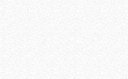 Precut Fabric Charm Pack - Classic Keepsakes White on White Benartex Traditions by Kanvas - 5" Fabric Squares
