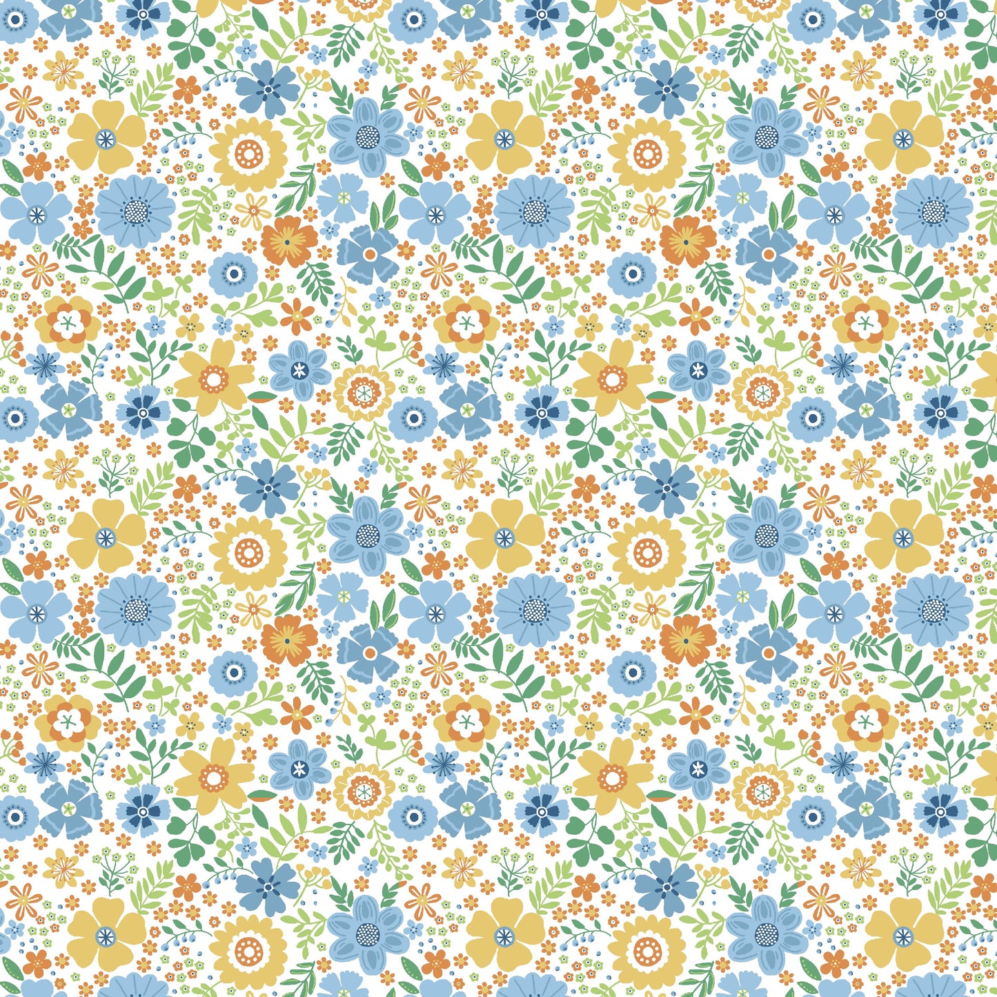 Layer Cake Quilting Fabric Color It Sunshine by Cherry Guidry - 10" Fabric Squares