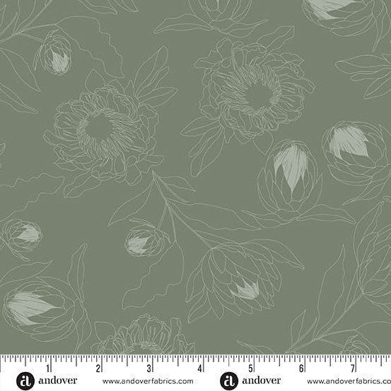 Fat Quarter Bundle Quilting Fabrics Color Me Whispered | Andover | 28 Pieces