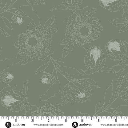 Fat Quarter Bundle Quilting Fabrics Color Me Whispered | Andover | 28 Pieces