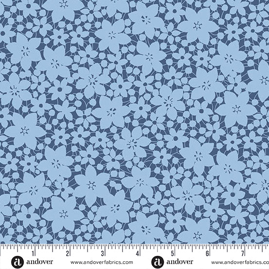 Precut Fabric Charm Pack Color Me Whispered | Andover - 5" Squares | 42 Pieces