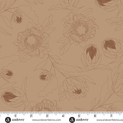 Fat Quarter Bundle Quilting Fabrics Color Me Whispered | Andover | 28 Pieces