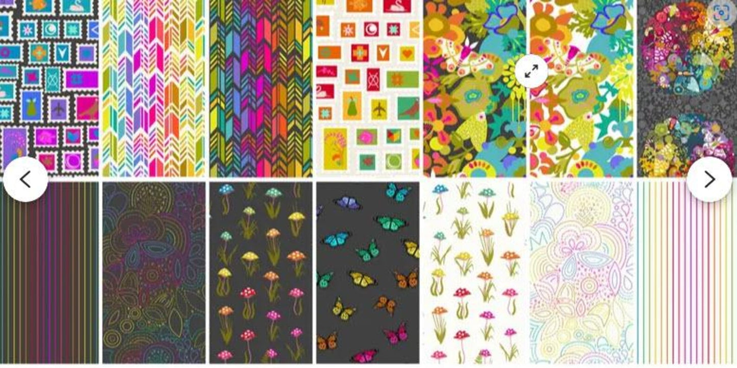 Quilting Fabrics Color Wheel 5" Charm Pack | Andover - 42 Pieces