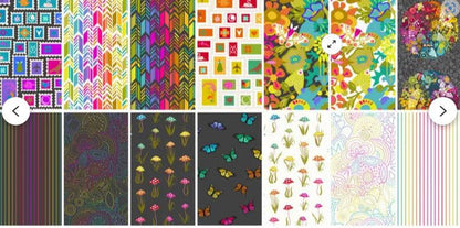 Quilting Fabrics Color Wheel 5" Charm Pack | Andover - 42 Pieces