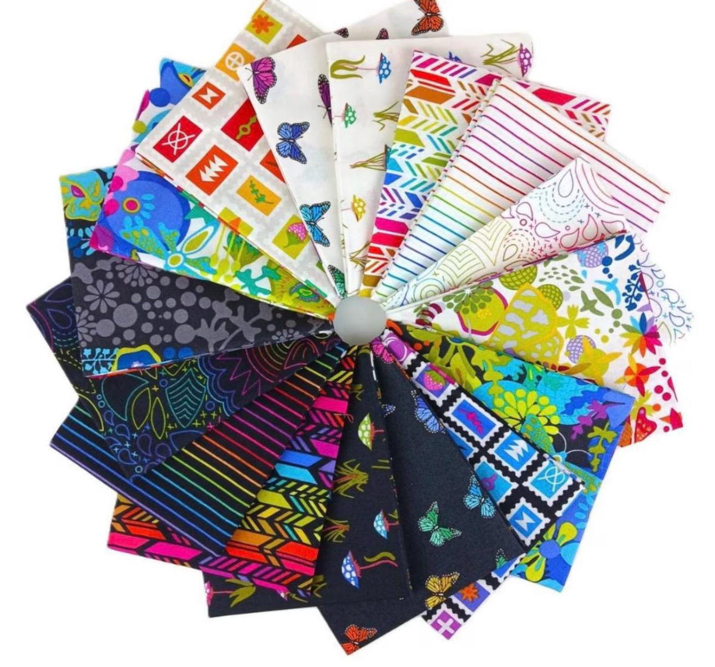 Quilting Fabrics Color Wheel 5" Charm Pack | Andover - 42 Pieces