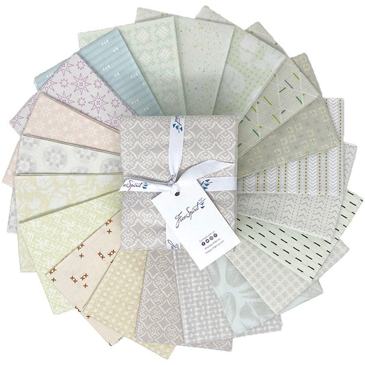 Quilting Fabric Fat Quarter Bundle Complements Free Spirit Basics - 20 Fat Quarter Fabrics