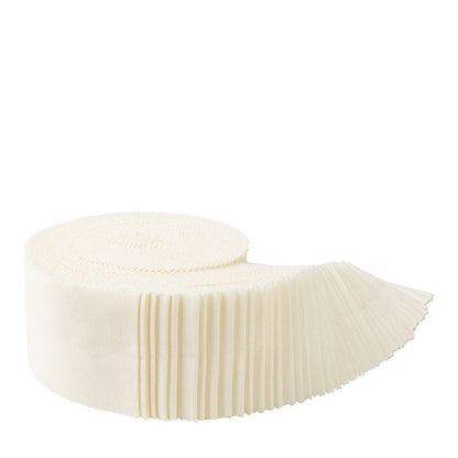 Precut Fabric Jelly Roll Lecreme Confetti Cotton Solids by Riley Blake Designs - 2 1/2" Fabric Strips
