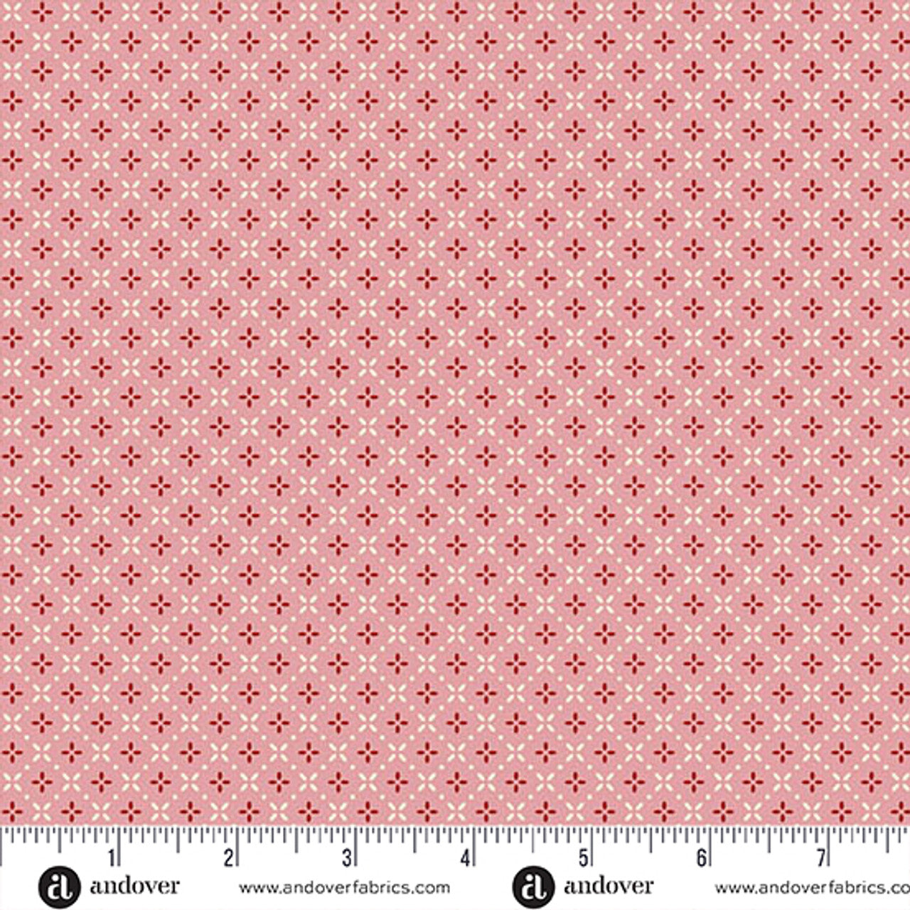 Layer Cake Quilting Fabrics Cozy House | Andover - 10" Squares | 42 Pieces
