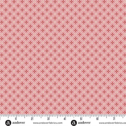 Layer Cake Quilting Fabrics Cozy House | Andover - 10" Squares | 42 Pieces