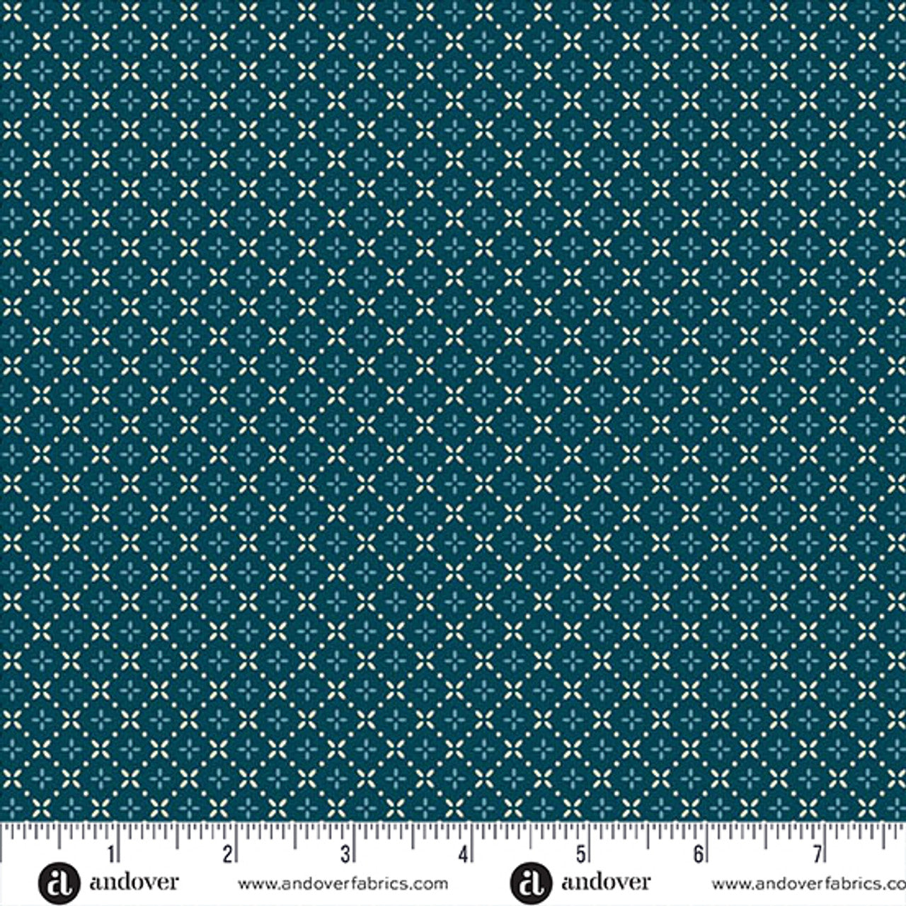 Layer Cake Quilting Fabrics Cozy House | Andover - 10" Squares | 42 Pieces