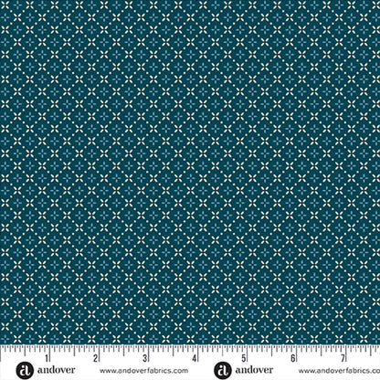 Layer Cake Quilting Fabrics Cozy House | Andover - 10" Squares | 42 Pieces
