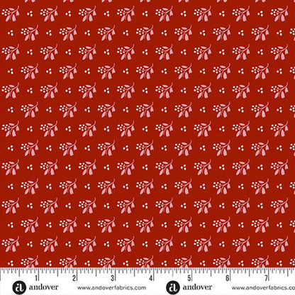 Layer Cake Quilting Fabrics Cozy House | Andover - 10" Squares | 42 Pieces