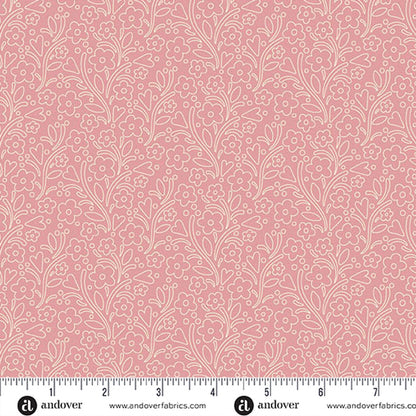 Layer Cake Quilting Fabrics Cozy House | Andover - 10" Squares | 42 Pieces