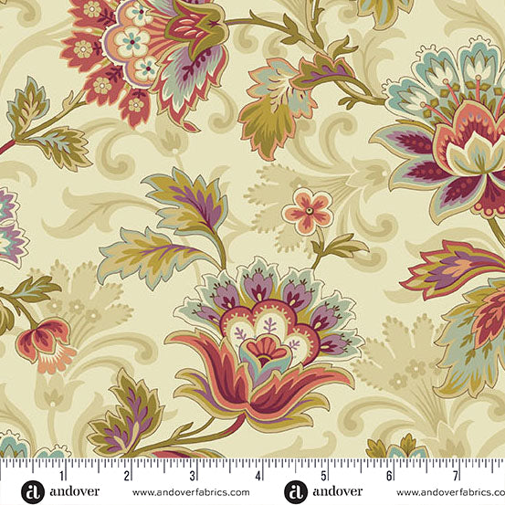 Dahlia by Laundry Basket Quilts for Andover Fabrics - 37 Different Fabric Fat Quarters