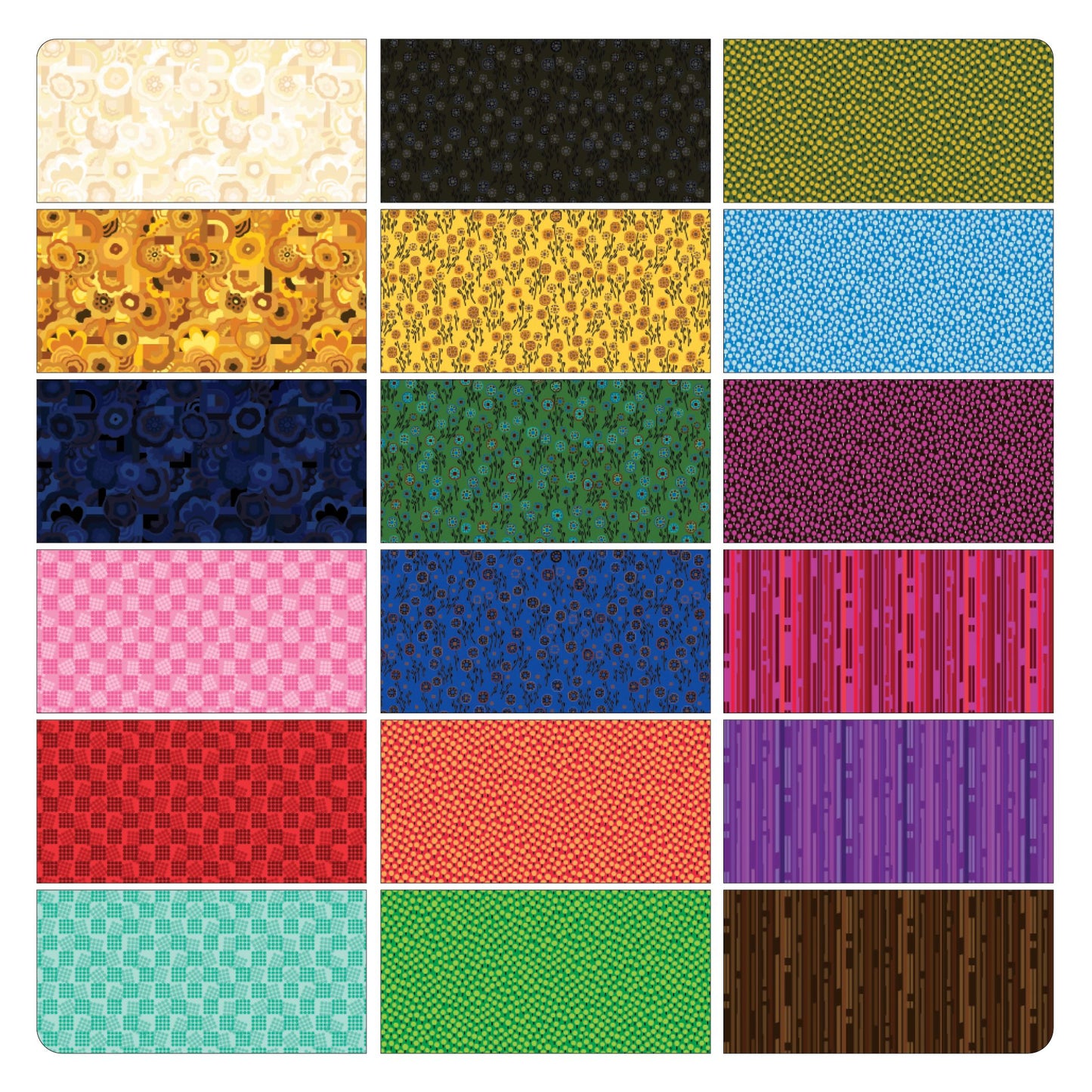 Fabric Layer Cake Decades Jazz Age by Mary Fons for Benartex Contempo - 10" Squares