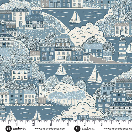 Layer Cake Quilting Fabrics Driftwood | Andover - 10" Squares | 42 Pieces