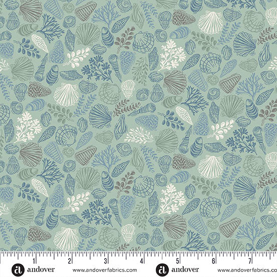 Layer Cake Quilting Fabrics Driftwood | Andover - 10" Squares | 42 Pieces