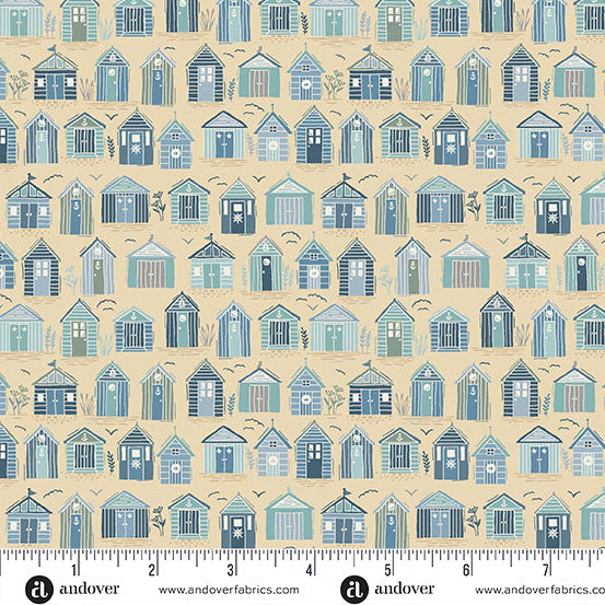 Layer Cake Quilting Fabrics Driftwood | Andover - 10" Squares | 42 Pieces