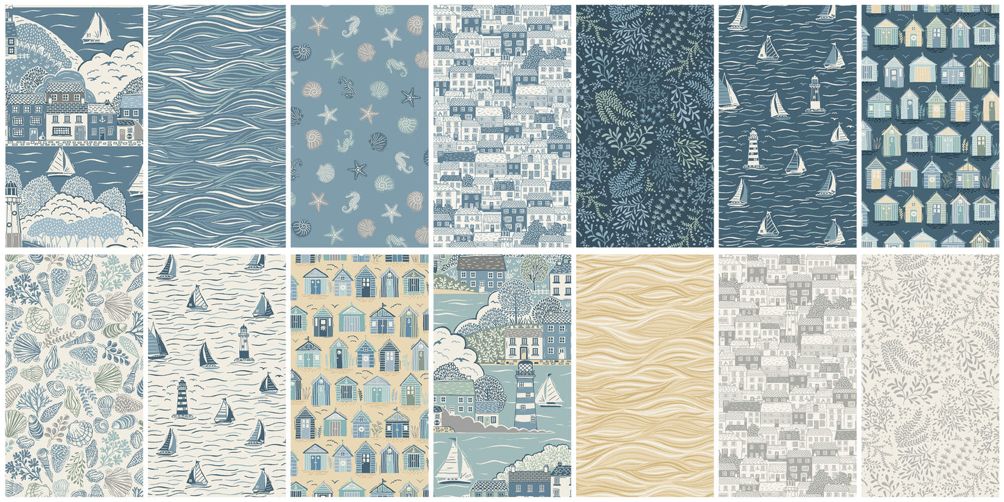 Layer Cake Quilting Fabrics Driftwood | Andover - 10" Squares | 42 Pieces