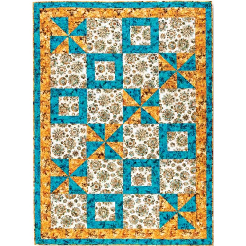 Easy Does It 3-Yard Quilts Book by Donna Robertson