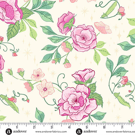 Layer Cake Quilt Fabric | Andover Fairytales | 10" Squares | 42 Pieces