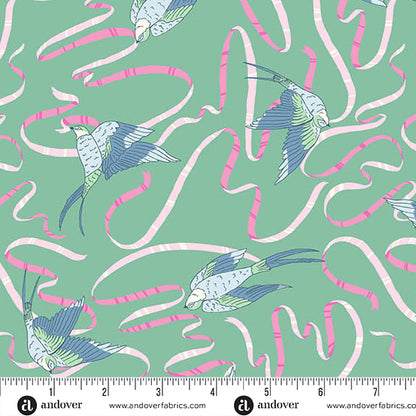 Layer Cake Quilt Fabric | Andover Fairytales | 10" Squares | 42 Pieces