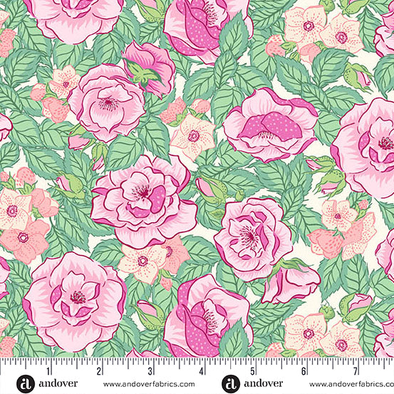 Layer Cake Quilt Fabric | Andover Fairytales | 10" Squares | 42 Pieces